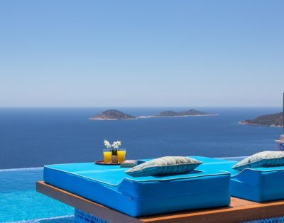 Luxury Five Bedroom Villa with Fabulous View in Kalkan