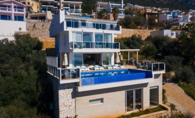 Luxury Five Bedroom Villa with Fabolous Sea Views to Rent in Kalkan